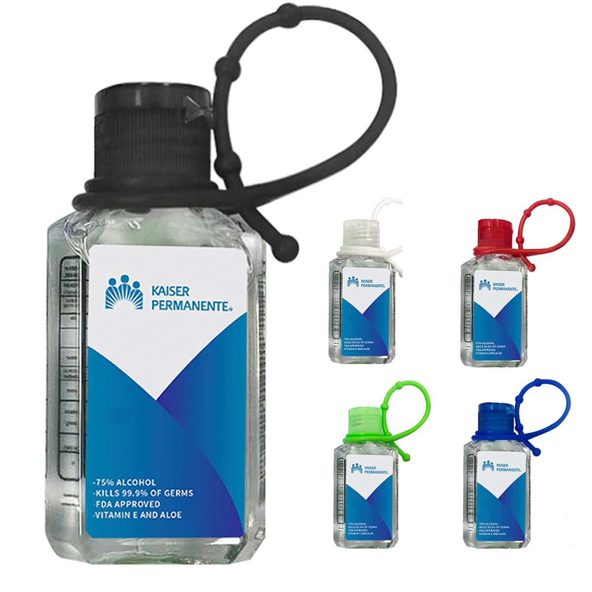 2.0 OZ HAND SANITIZER WITH SILICONE LOOP